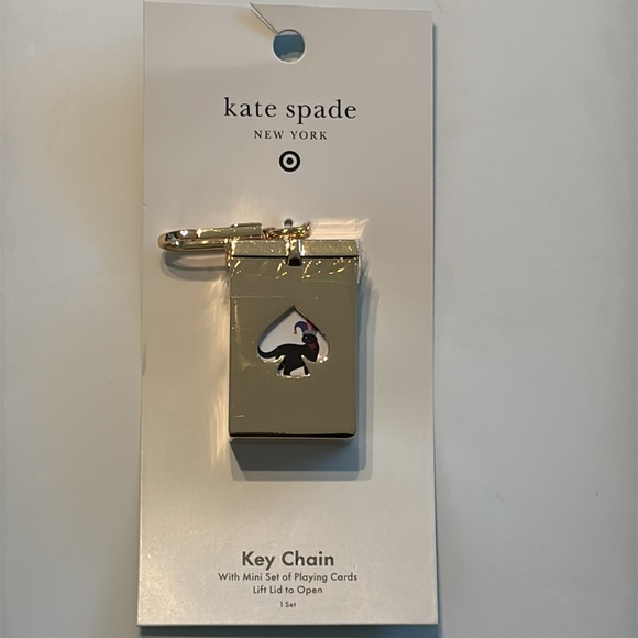 Kate Spade LIMITED EDITION x Target Mini Deck of Cards Bag Charm Keychain
